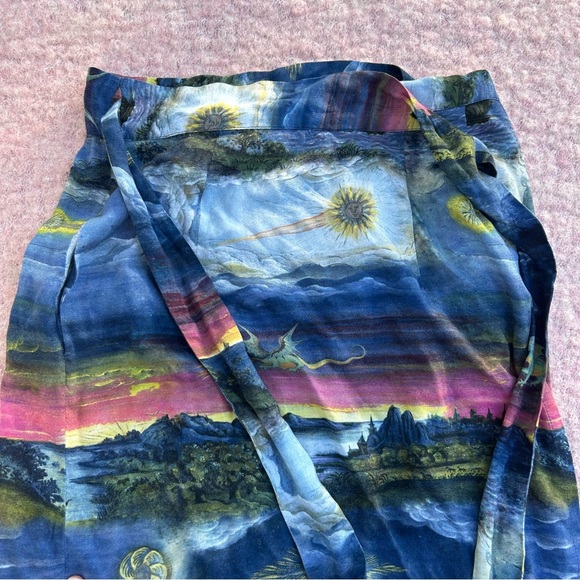 Samantha Pleet Dragon Print Skirt - Picture 4 of 5